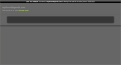 Desktop Screenshot of mythsandlegends.com